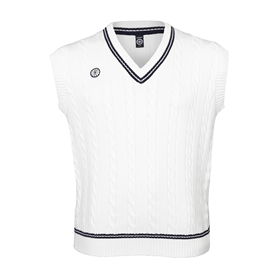 Afbeelding van Unisex sleeveless cable knit vest